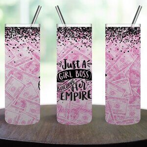Stainless Steel 20oz GIRL BOSS Tumbler